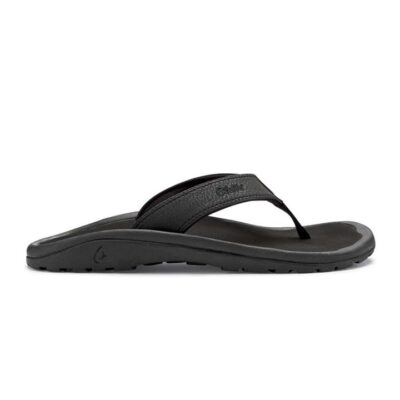 Olukai Ohana Mens Everyday Sandals - Black Black - 14