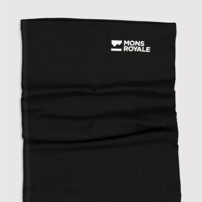 Mons Royale Daily Dose Flex 200 Unisex Neckwarmer - Black
