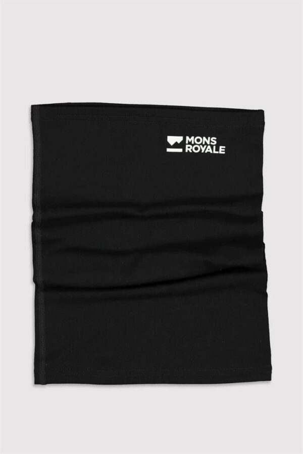 Mons Royale Daily Dose Flex 200 Unisex Neckwarmer - Black