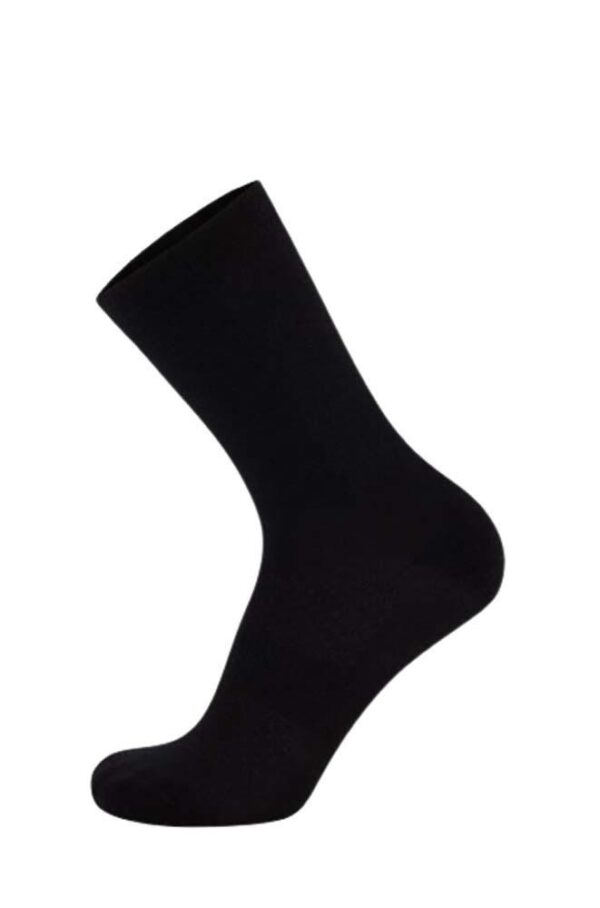 Mons Royale Atlas Merino Unisex Crew Socks - Logo Black - M