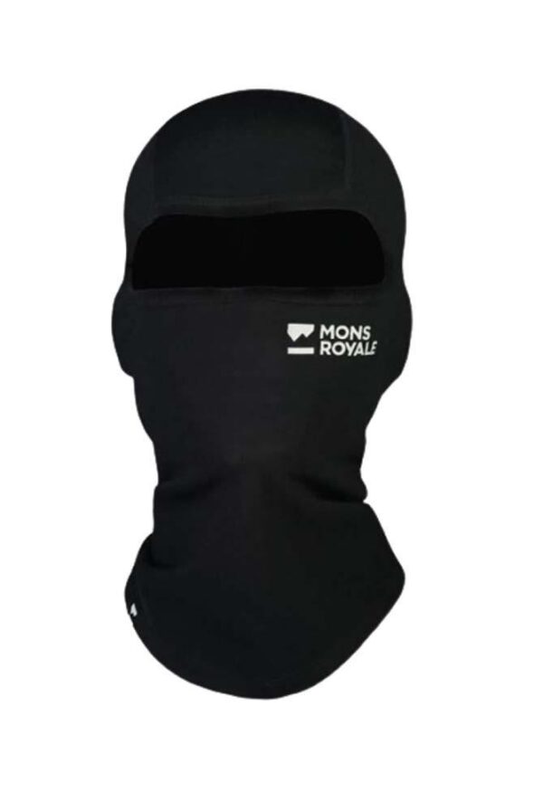 Mons Royale B3 Merino Balaclava - ALU Black - S/M