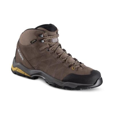 Scarpa Moraine Plus Mid GTX Mens Hiking Boots - Charcoal/Sulphur Green - EU42/US9