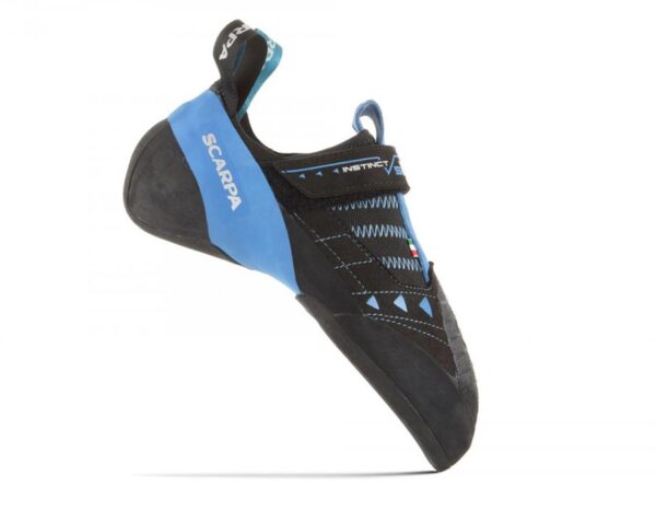 Scarpa Instinct VSR Mens Climbing Shoes - Black-Azur - EU37/US5