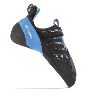 Scarpa Instinct VSR Mens Climbing Shoes - Black-Azur - EU41.5/US8.5