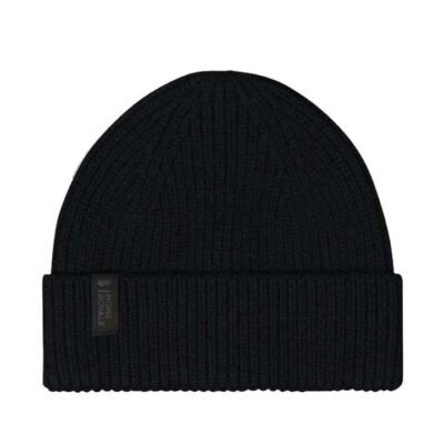 Mons Royale Fjord Merino Beanie - Black