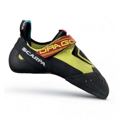 Scarpa Drago Unisex Rock Climbing Shoes - Yellow - EU40/US7.5