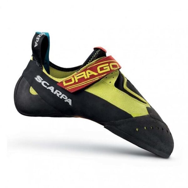Scarpa Drago Unisex Rock Climbing Shoes - Yellow - EU45/US11.5