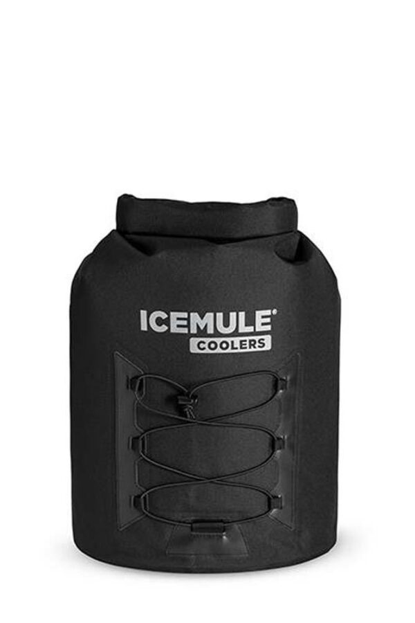 IceMule Pro 23L Large Waterproof Backpack Cooler Bag - Black