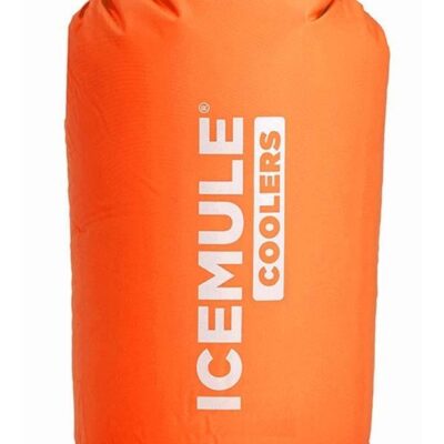 IceMule Classic 15L Medium Waterproof Cooler Backpack - Blaze Orange