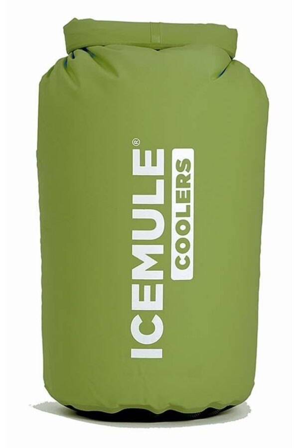 IceMule Classic 15L Medium Waterproof Backpack Cooler Bag - Olive Green