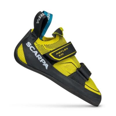 Scarpa Reflex Kids Climbing Shoes - Yellow/Black - EU32/US1