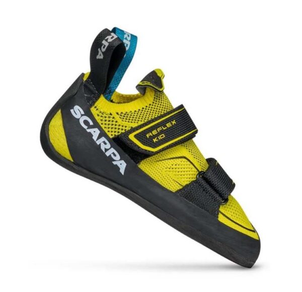 Scarpa Reflex Kids Climbing Shoes - Yellow/Black - EU35/US3.5