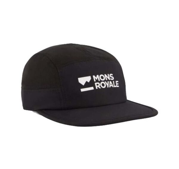 Mons Royale Velocity Trail Unisex Cap - Black