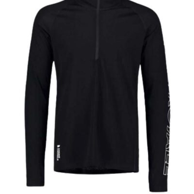 Mons Royale Temple Tech Merino Mens Hoodie - Black - XXL