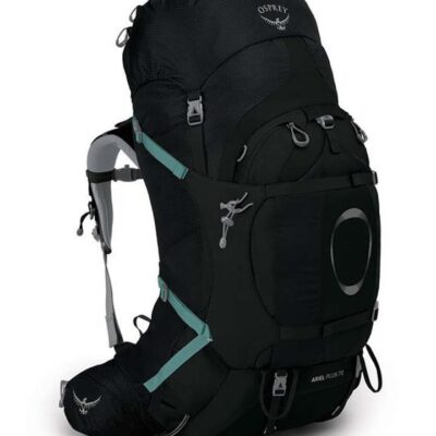 Osprey Ariel Plus 70L Womens Hiking Backpack - Black - XS/S