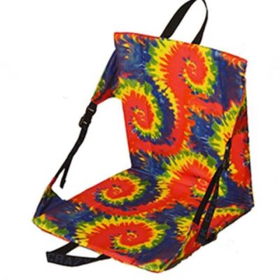 Crazy Creek Original Lightweight Packable Hiking Chair - Tie Dye