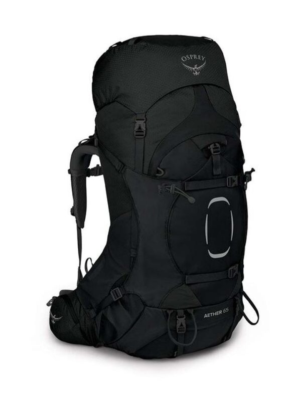 Osprey Aether 65 Mens Hiking Backpack - Black - S/M