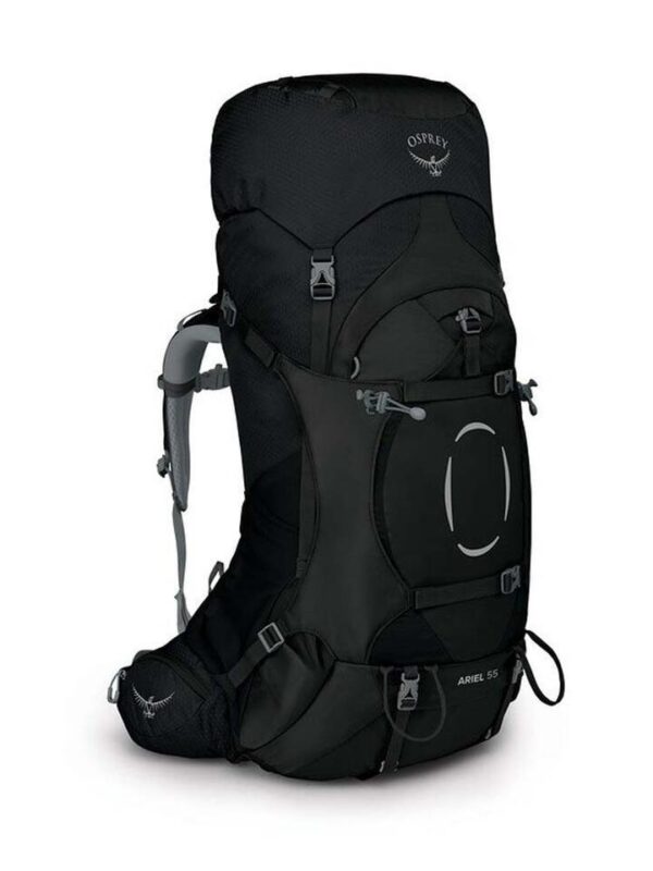 Osprey Ariel 55 Womens Hiking Backpack - Black - M/L