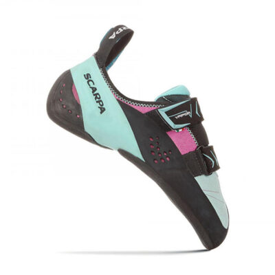 Scarpa Vapor V Womens Climbing Shoes - Dahlia/Aqua - EU39/US7.5