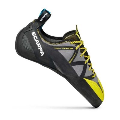 Scarpa Vapor Mens Climbing Shoes - Smoke/Yellow - EU40/US7.5