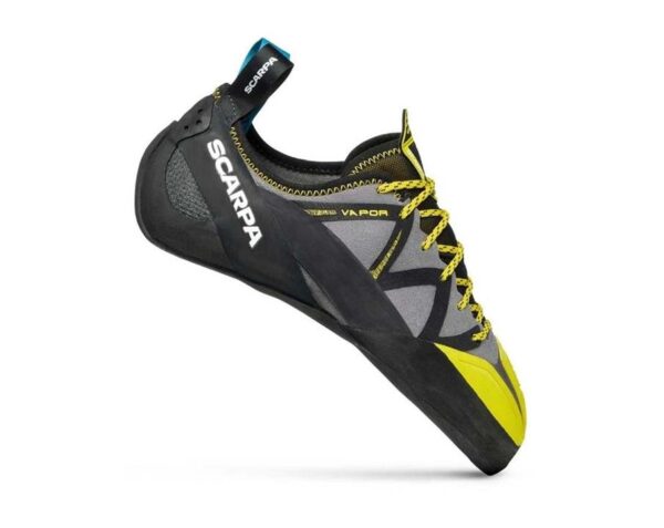 Scarpa Vapor Mens Climbing Shoes - Smoke/Yellow - EU41.5/US8.5