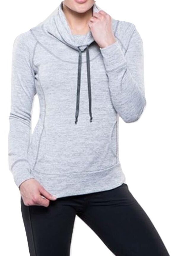 KUHL Lea Womens Fleece Pullover - Ash - M