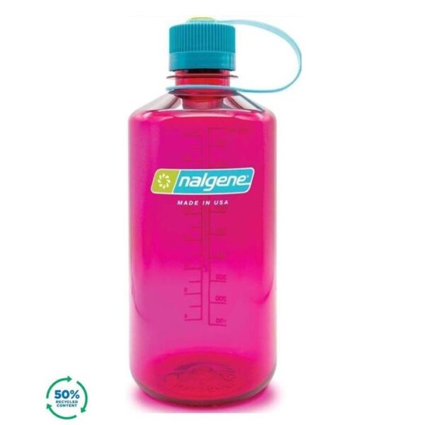 Nalgene Sustain Narrow Mouth Water Bottle - 1L - Eggplant
