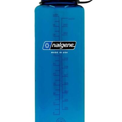 Nalgene Sustain Wide Mouth Silo Water Bottle - 1.5L - Slate Blue
