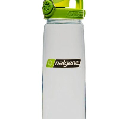 Nalgene Sustain On-the-Fly Lock-Top Water Bottle - 709ml - Clear w/ Sprout Cap