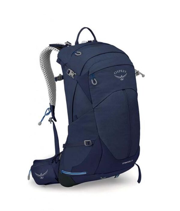 Osprey Stratos 24L Mens Hiking Daypack - Cetacean Blue