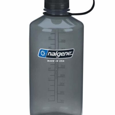 Nalgene Sustain Narrow Mouth Water Bottle - 1000ml - Grey