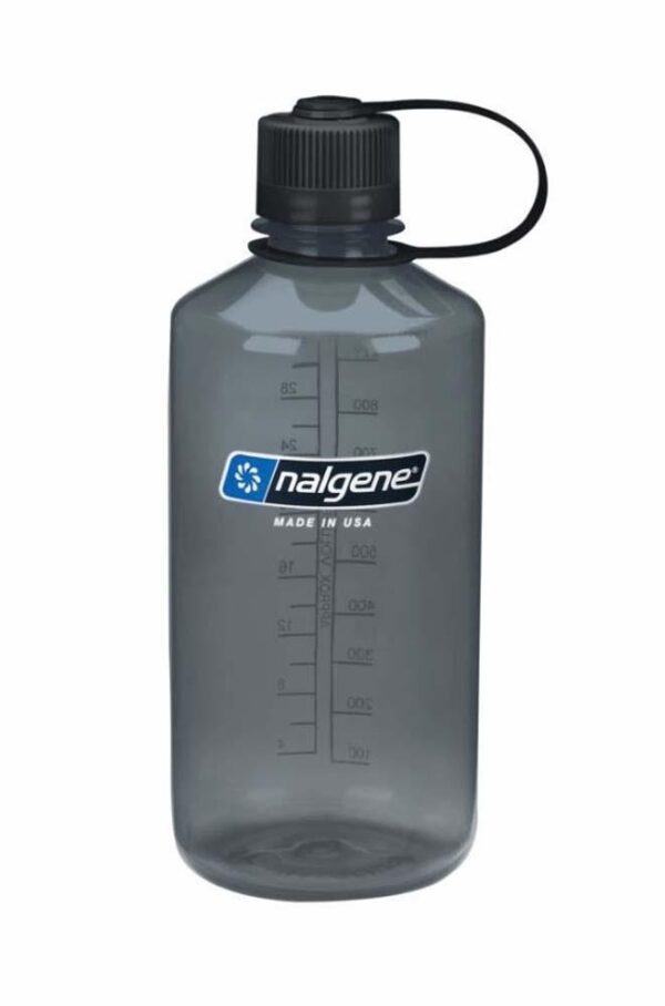 Nalgene Sustain Narrow Mouth Water Bottle - 1000ml - Grey