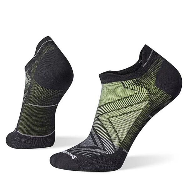 Smartwool Run Zero Cushion Mens Low Show Socks - Black - L