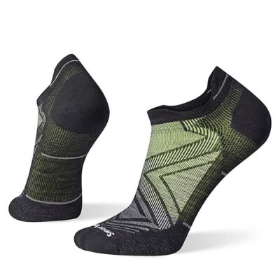 Smartwool Run Zero Cushion Mens Low Show Socks - Black - XL