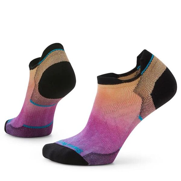 Smartwool Run Zero Cushion Womens Low Show Socks - Tandoori Orange - M