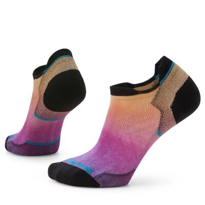Smartwool Run Zero Cushion Womens Low Show Socks - Tandoori Orange - S