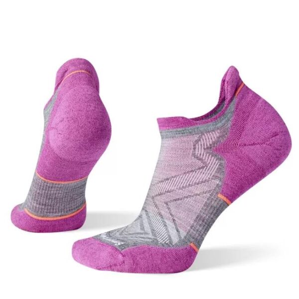 Smartwool Run Targeted Cushion Womens Low Show Socks - Medium Gray - S