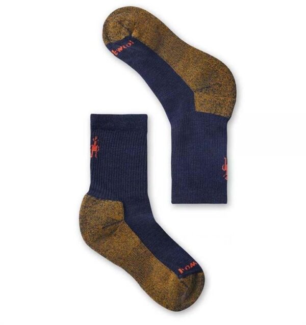 Smartwool Hike Light Cushion Crew Kids Socks - Deep Navy - L