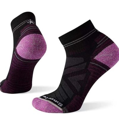 Smartwool Hike Light Cushion Ankle Womens Socks - Black - S