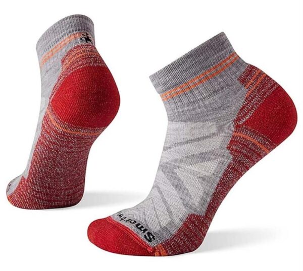Smartwool Hike Light Cushion Ankle Womens Socks - Light Gray - S