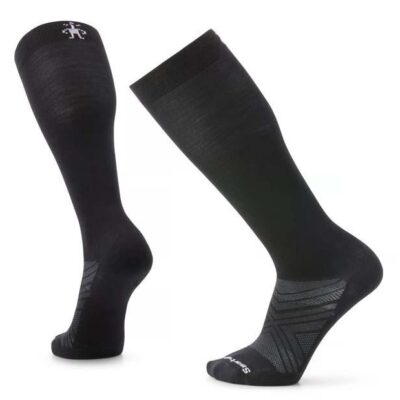 Smartwool Ski Zero Cushion Over The Calf Mens Socks - Black - L