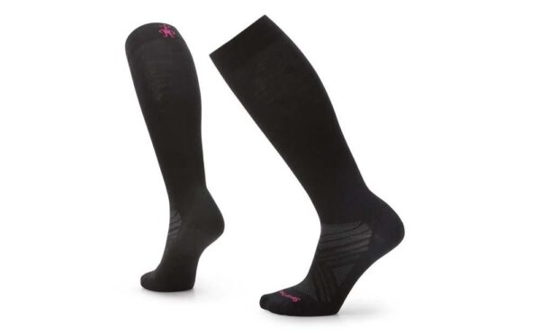 Smartwool Ski Zero Cushion Over The Calf Womens Socks - Black - M