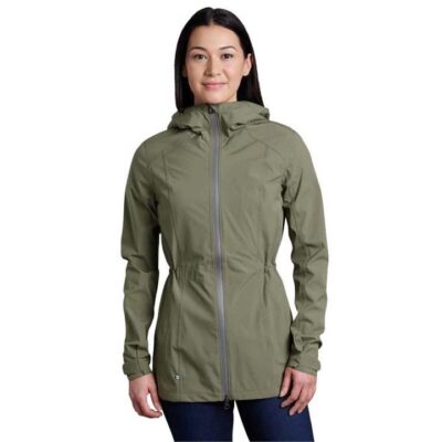 Kuhl Stretch Voyagr Womens Waterproof Jacket - Sage - S