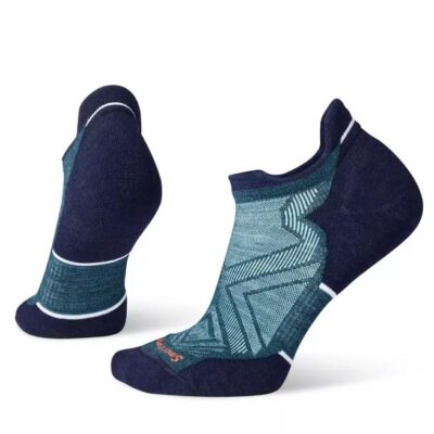 Smartwool Run Targeted Cushion Womens Low Show Socks - Twilight Blue - S
