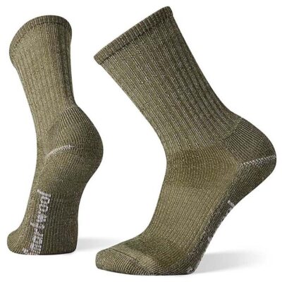 Smartwool Hike Classic Edition Light Cushion Crew Mens Socks - Military Olive - XL