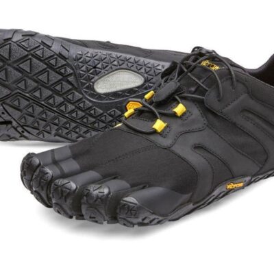 Vibram Fivefingers V-Trail 2.0 Mens Minimalist Running Shoes - Black - 42