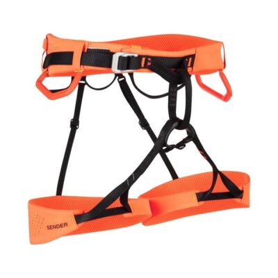 Mammut Sender Unisex Climbing Harness - Safety Orange - L