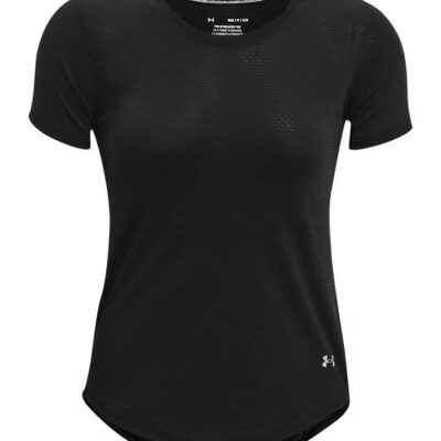 Under Armour Streaker SS Womens Running T-Shirt - Black/Black/Reflective - SM