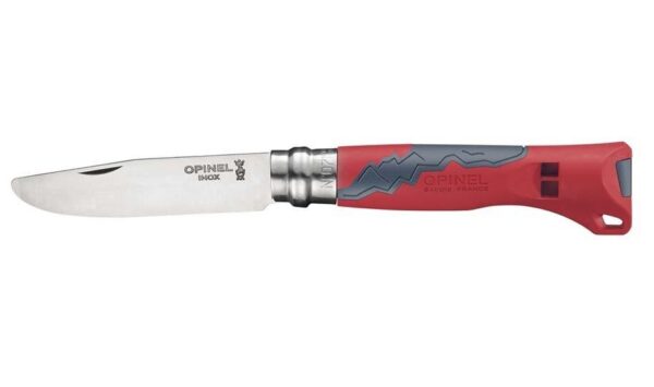 Opinel No. 7 Junior Outdoor Folding Knife - Red - 7cm