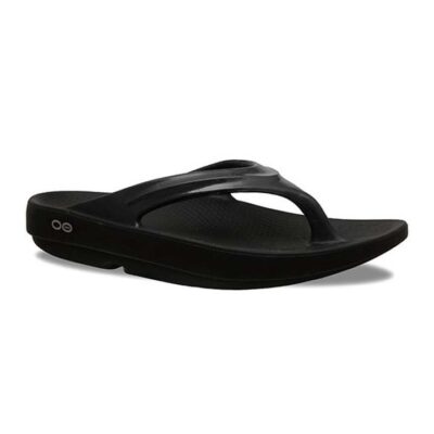 OOFOS OOlala Thongs - Black - M8/W10